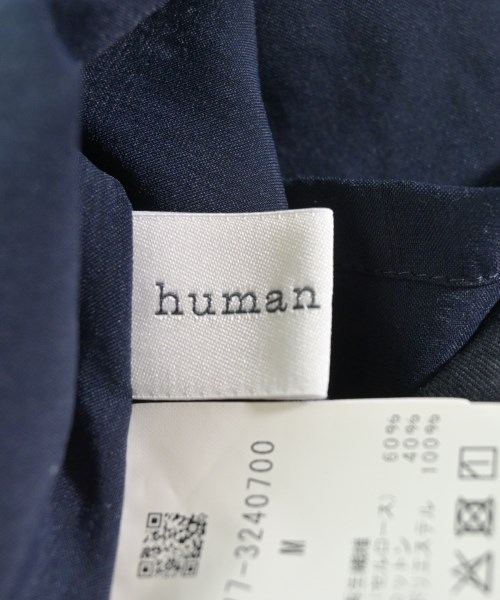 HUMAN WOMAN（ヒューマン　ウーマン）ワンピース 紺 サイズ:M レディース/2200612829015