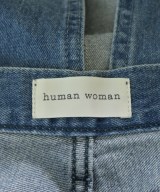 HUMAN WOMAN（ヒューマン　ウーマン）ロング・マキシ丈スカート 青 サイズ:M レディース/2200616094020