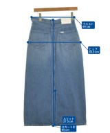 HUMAN WOMAN（ヒューマン　ウーマン）ロング・マキシ丈スカート 青 サイズ:M レディース/2200616094020