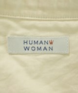 HUMAN WOMAN（ヒューマン　ウーマン）カジュアルシャツ 白 サイズ:M レディース/2200666500106