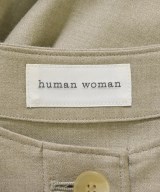 HUMAN WOMAN（ヒューマン　ウーマン）ワンピース ベージュ サイズ:M レディース/2200669432060