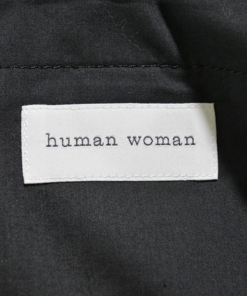 HUMAN WOMAN（ヒューマン　ウーマン）ワンピース 黒 サイズ:M レディース/2200669432077