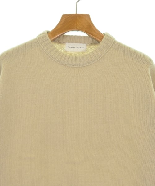HUMAN WOMAN（ヒューマン　ウーマン）ニット・セーター ベージュ サイズ:M レディース/2200669432145