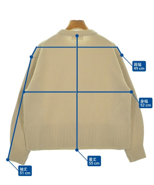 HUMAN WOMAN（ヒューマン　ウーマン）ニット・セーター ベージュ サイズ:M レディース/2200669432145