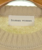 HUMAN WOMAN（ヒューマン　ウーマン）ニット・セーター ベージュ サイズ:M レディース/2200669432145