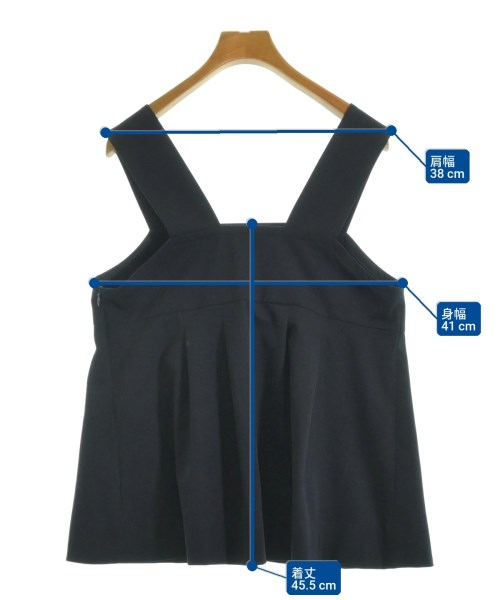 HUMAN WOMAN（ヒューマン　ウーマン）ブラウス 紺 サイズ:M レディース/2200674270022