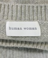 HUMAN WOMAN（ヒューマン　ウーマン）ニット・セーター グレー サイズ:M レディース/2200674684102