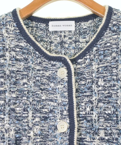 HUMAN WOMAN（ヒューマン　ウーマン）カーディガン 白 サイズ:M レディース/2200670111015