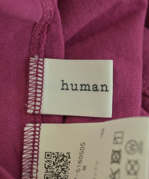 HUMAN WOMAN（ヒューマン　ウーマン）Tシャツ・カットソー ピンク サイズ:M レディース/2200670111077
