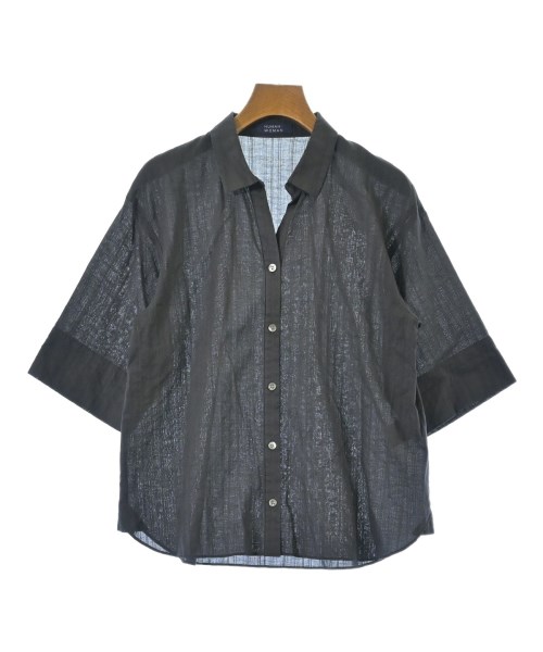 HUMAN WOMAN（ヒューマン　ウーマン）カジュアルシャツ グレー サイズ:M レディース/2200676153088