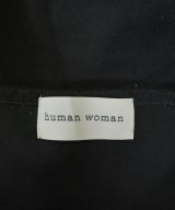 HUMAN WOMAN（ヒューマン　ウーマン）カジュアルシャツ 黒 サイズ:M レディース/2200676686012