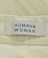 HUMAN WOMAN（ヒューマン　ウーマン）デニムパンツ 白 サイズ:S レディース/2200691293042