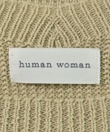 HUMAN WOMAN（ヒューマン　ウーマン）ベスト ベージュ サイズ:M レディース/2200693696018