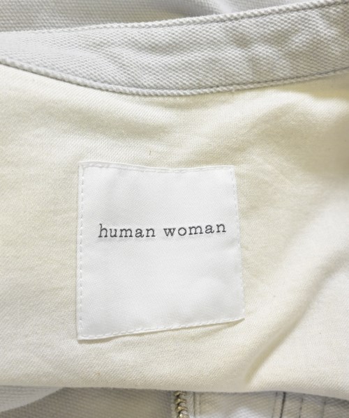 HUMAN WOMAN（ヒューマン　ウーマン）カジュアルシャツ グレー サイズ:M レディース/2200693045014