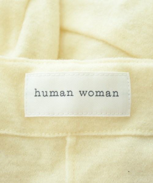 HUMAN WOMAN（ヒューマン　ウーマン）カジュアルシャツ 白 サイズ:M レディース/2200701466046