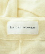 HUMAN WOMAN（ヒューマン　ウーマン）カジュアルシャツ 白 サイズ:M レディース/2200701466046