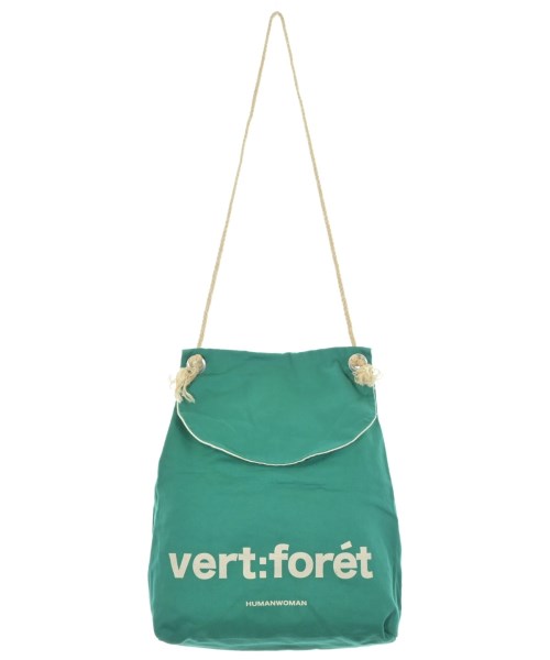 HUMAN WOMAN(ヒューマン　ウーマン)ショルダーバッグ 緑 サイズ:-/2200647360033