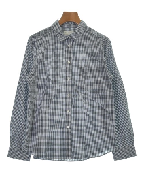 HUMAN WOMAN(ヒューマン　ウーマン)カジュアルシャツ 紺 サイズ:S/2200651485050