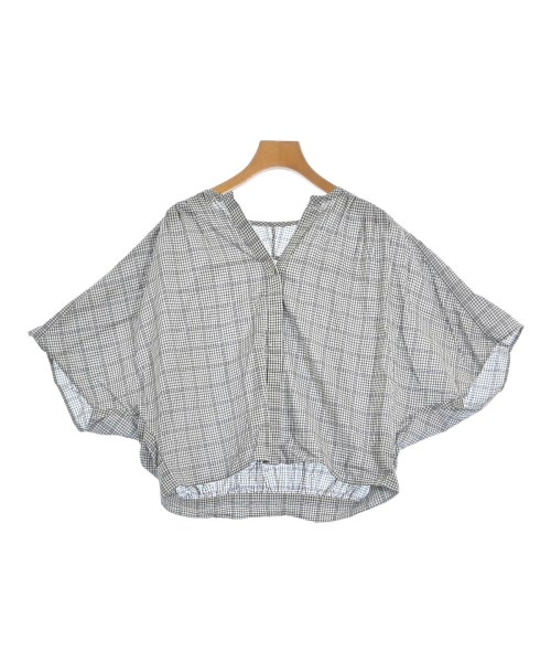 HUMAN WOMAN(ヒューマン　ウーマン)カジュアルシャツ ベージュ サイズ:M/2200653034058