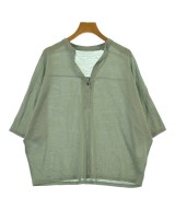 HUMAN WOMAN（ヒューマン　ウーマン）カジュアルシャツ 緑 サイズ:M レディース/2200653034072