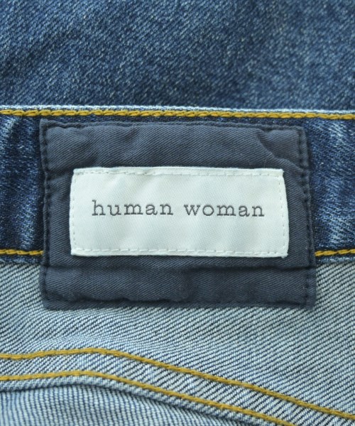 HUMAN WOMAN（ヒューマン　ウーマン）デニムパンツ 紺 サイズ:M レディース/2200707906034