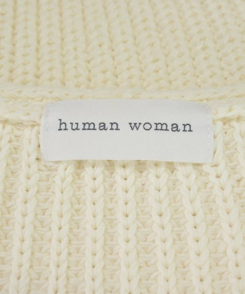 HUMAN WOMAN（ヒューマン　ウーマン）ベスト 白 サイズ:M レディース/2200707906041