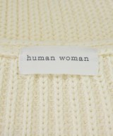 HUMAN WOMAN（ヒューマン　ウーマン）ベスト 白 サイズ:M レディース/2200707906041