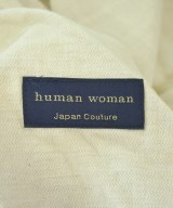 HUMAN WOMAN（ヒューマン　ウーマン）シャツワンピース 白 サイズ:M レディース/2200707906096