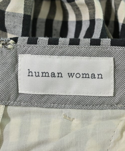 HUMAN WOMAN（ヒューマン　ウーマン）ロング・マキシ丈スカート 黒 サイズ:M レディース/2200714107059