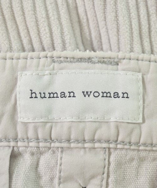 HUMAN WOMAN（ヒューマン　ウーマン）ロング・マキシ丈スカート 白 サイズ:M レディース/2200714107080