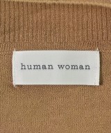 HUMAN WOMAN（ヒューマン　ウーマン）ニット・セーター 茶 サイズ:M レディース/2200710746078