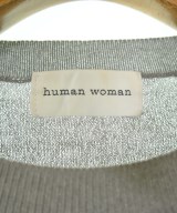 HUMAN WOMAN（ヒューマン　ウーマン）ニット・セーター グレー サイズ:M レディース/2200714935041