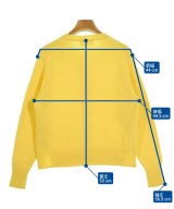 HUMAN WOMAN（ヒューマン　ウーマン）カーディガン 黄 サイズ:M レディース/2200625392094