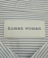 HUMAN WOMAN（ヒューマン　ウーマン）カジュアルシャツ 白 サイズ:M レディース/2200646090054
