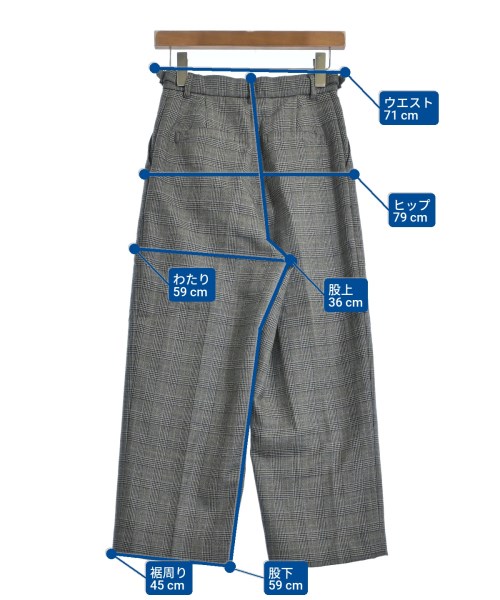 HUMAN WOMAN（ヒューマン　ウーマン）スラックス グレー サイズ:S レディース/2200641204043