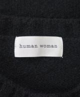 HUMAN WOMAN（ヒューマン　ウーマン）カーディガン 黒 サイズ:M レディース/2200641204128