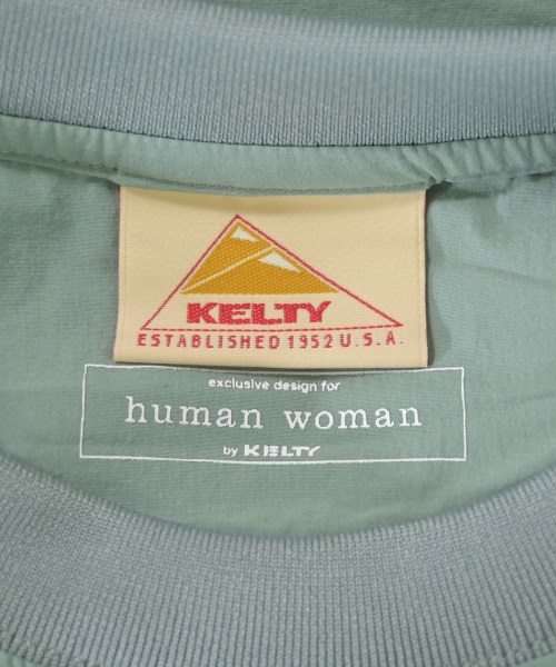 HUMAN WOMAN（ヒューマン　ウーマン）ブラウス 緑 サイズ:M レディース/2200641632174