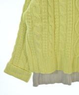 HUMAN WOMAN（ヒューマン　ウーマン）ニット・セーター 黄 サイズ:M レディース/2200651496124