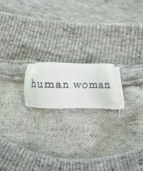 HUMAN WOMAN（ヒューマン　ウーマン）スウェット グレー サイズ:M レディース/2200649962075