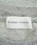 HUMAN WOMAN（ヒューマン　ウーマン）スウェット グレー サイズ:M レディース/2200649962075
