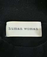 HUMAN WOMAN（ヒューマン　ウーマン）ニット・セーター 黒 サイズ:M レディース/2200649962082