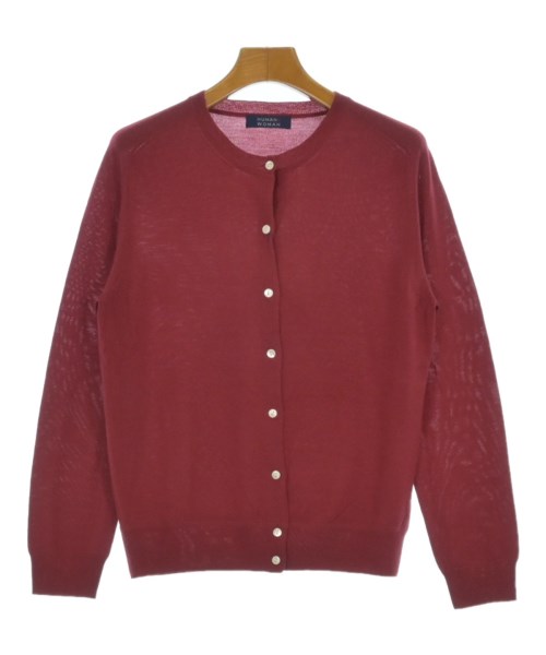 HUMAN WOMAN(ヒューマン　ウーマン)カーディガン 赤 サイズ:M/2200649962174