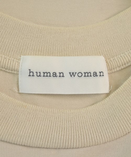HUMAN WOMAN（ヒューマン　ウーマン）ノースリーブ ベージュ サイズ:M レディース/2200649962204