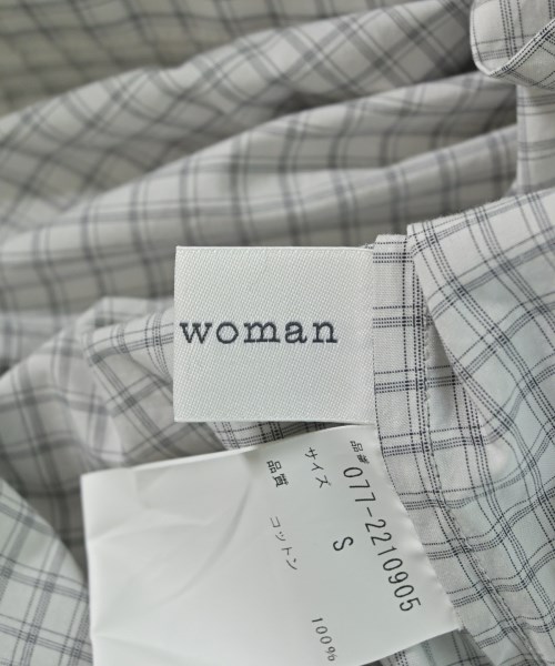 HUMAN WOMAN（ヒューマン　ウーマン）カジュアルシャツ 白 サイズ:S レディース/2200649962297