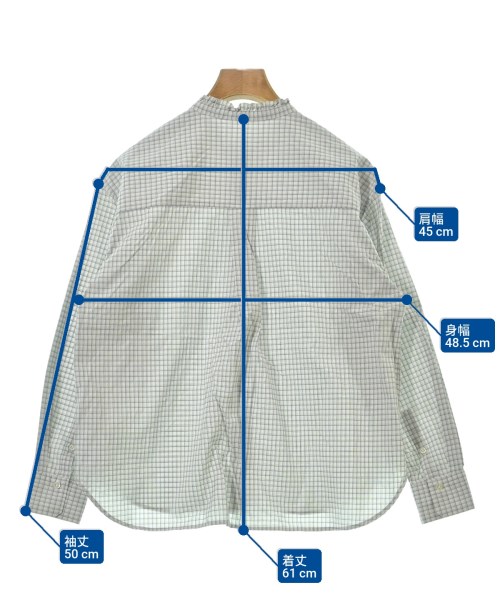 HUMAN WOMAN（ヒューマン　ウーマン）カジュアルシャツ 白 サイズ:S レディース/2200649962297