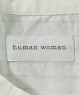 HUMAN WOMAN（ヒューマン　ウーマン）カジュアルシャツ 白 サイズ:M レディース/2200649962327