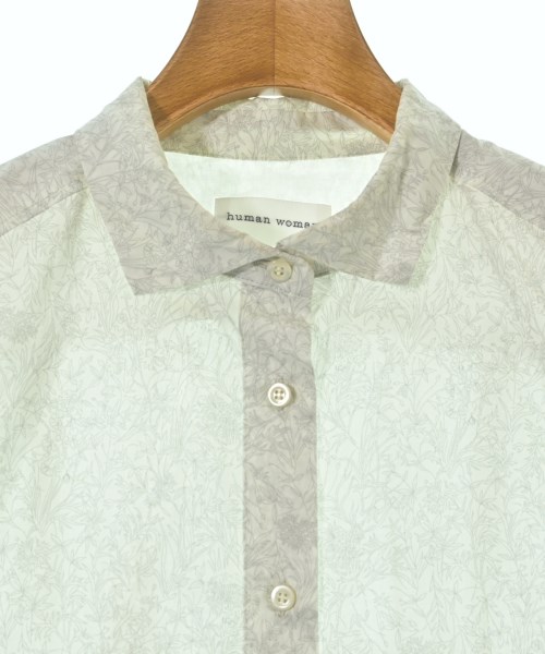 HUMAN WOMAN（ヒューマン　ウーマン）カジュアルシャツ 白 サイズ:S レディース/2200649962341