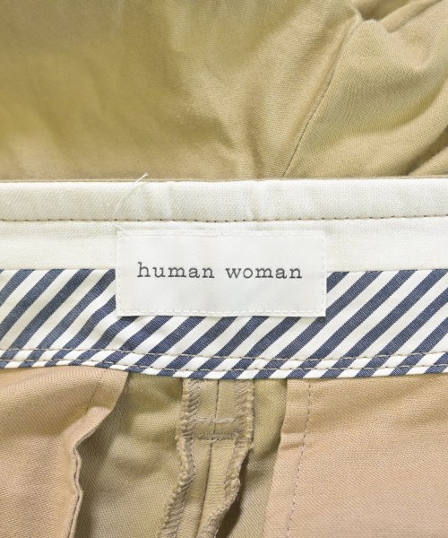 HUMAN WOMAN（ヒューマン　ウーマン）チノパン ベージュ サイズ:S レディース/2200702234019
