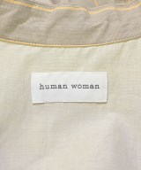 HUMAN WOMAN（ヒューマン　ウーマン）カジュアルシャツ ベージュ サイズ:M レディース/2200702234033