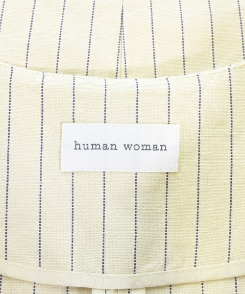 HUMAN WOMAN（ヒューマン　ウーマン）ベスト 黄 サイズ:M レディース/2200704377035
